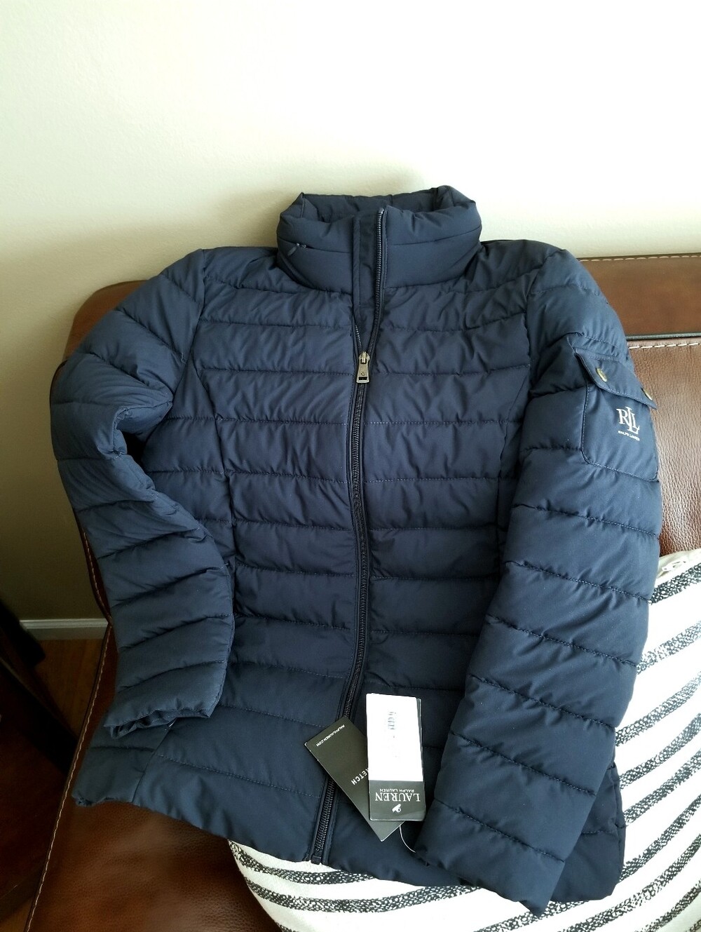 ❗Lauren Ralph Lauren Navy Quilted Puffer Jacket XS❗